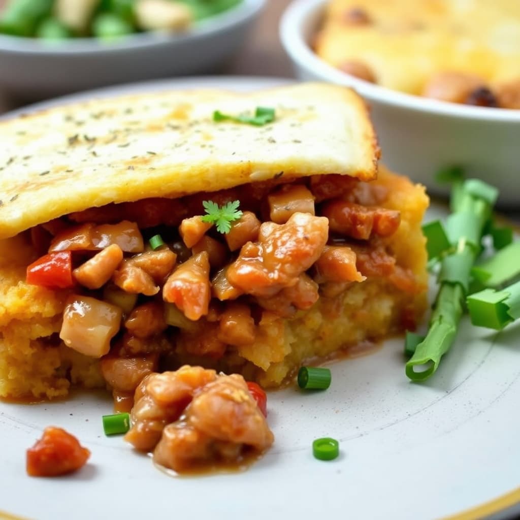 Dekonstruerte tamales: Trishas ostekornkake med tamale-inspirert pulled pork