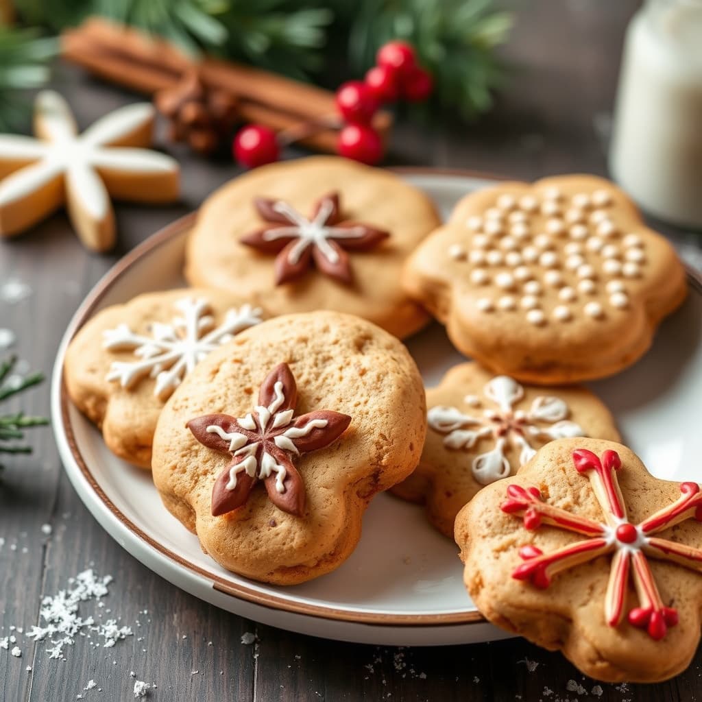 Dekorative krydderkaker