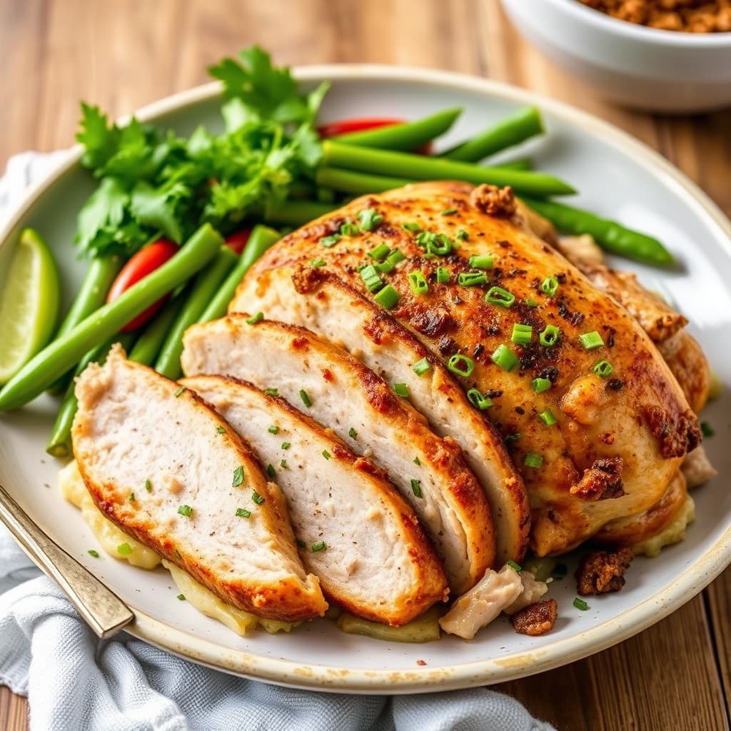 Den grønne, kraftige kalkunmaskinen