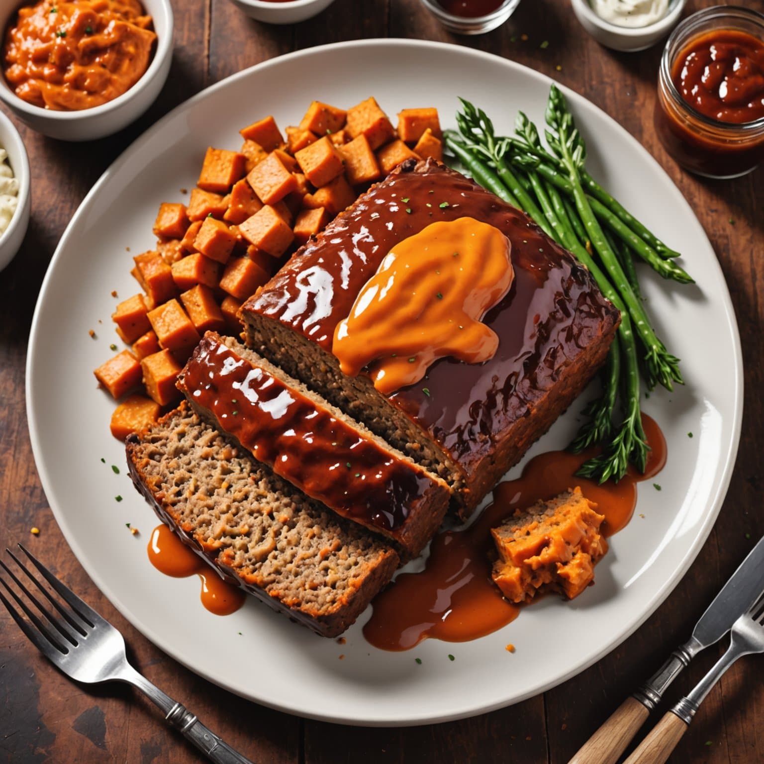 Dethberts søtpotetkjøttkake