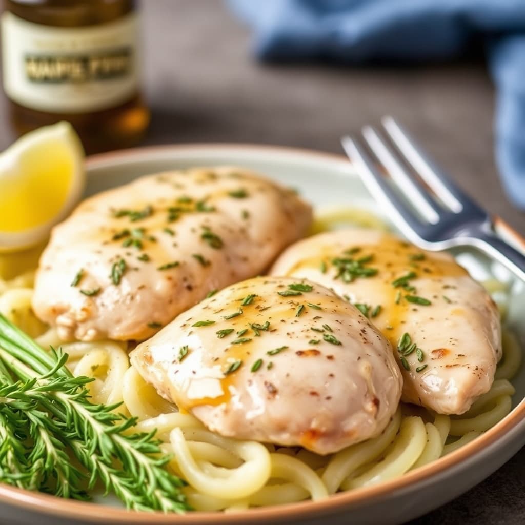 Dijon-kyllingbryst med estragon