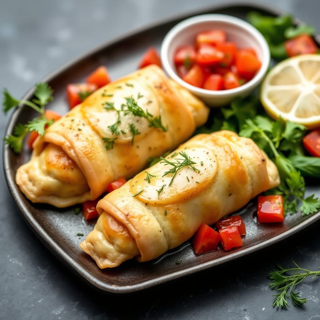 Dillkyllingfileter med tomat- og dillrelish