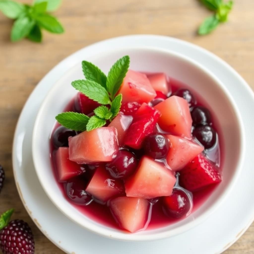 Double-Mint Fruktkompott