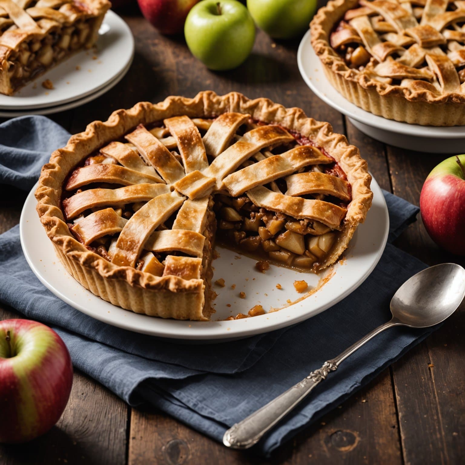 Dyppanne eplepai fra Sugar In The Raw®