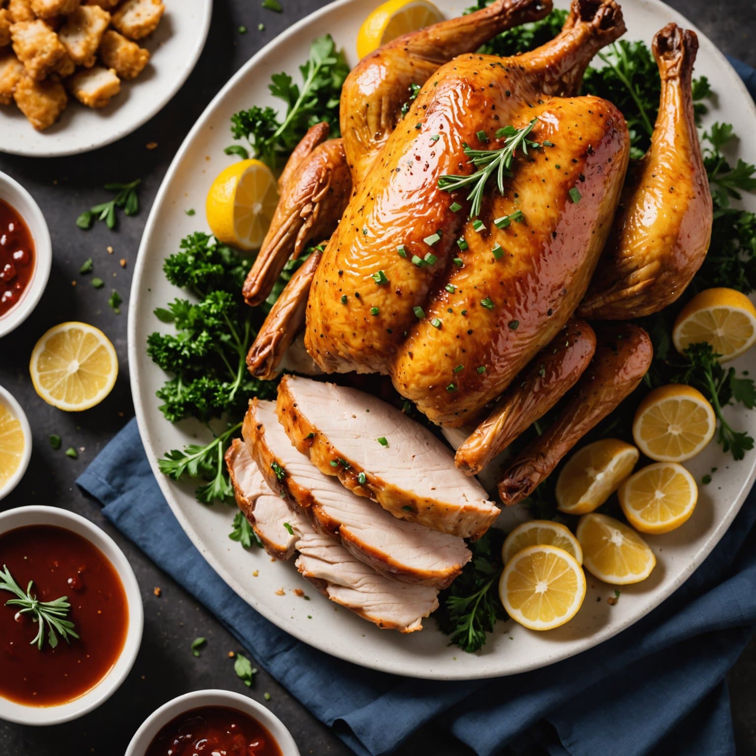 Dypstekt kalkunmarinade