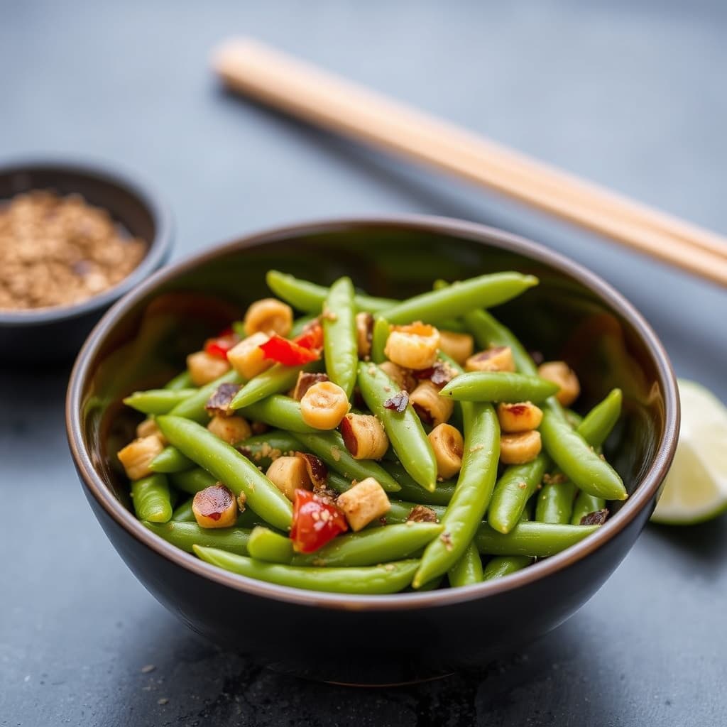 Edamame (kokte ferske soyabønner)