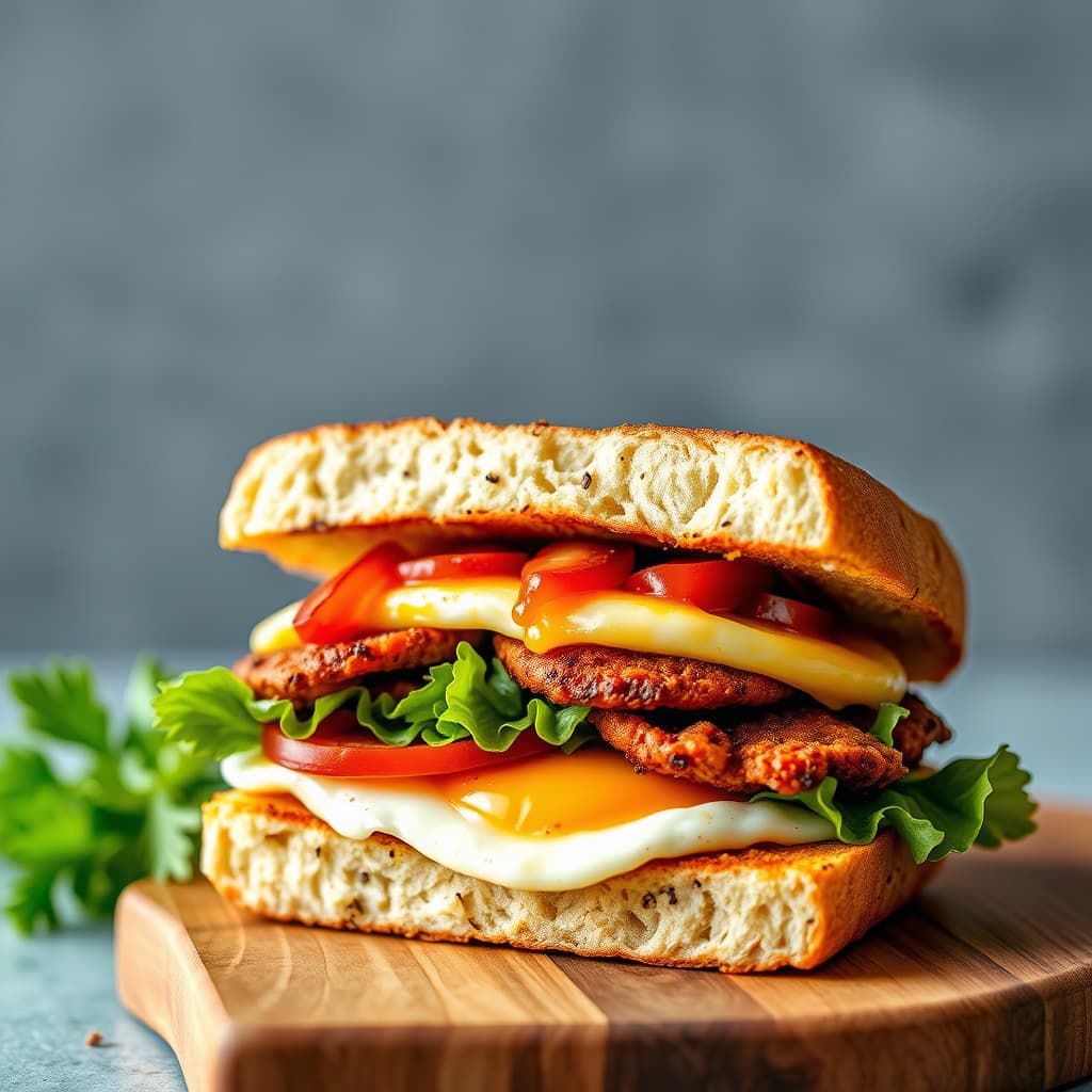 Egg McMuggin' frokostsmørbrød