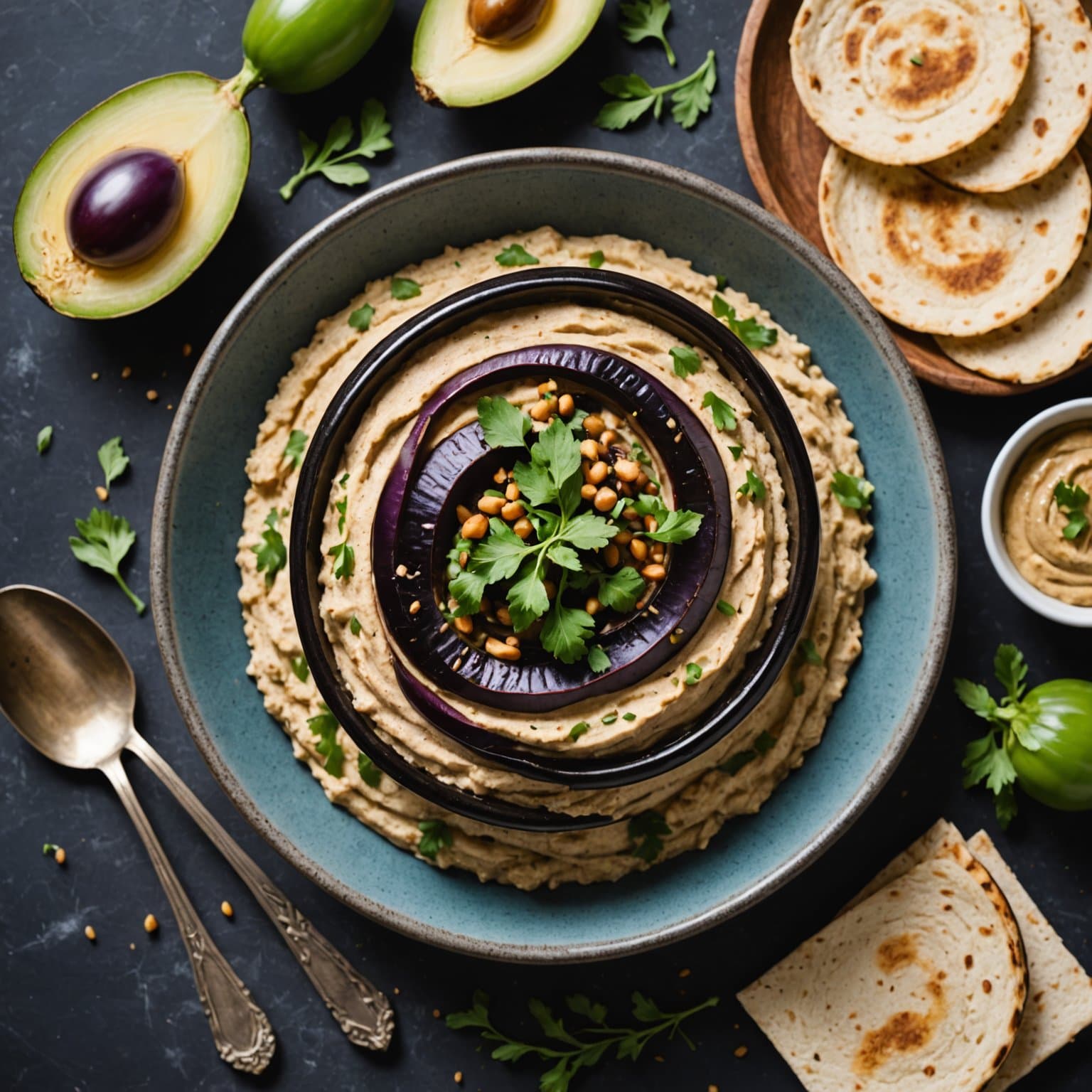 Eggplant hummus