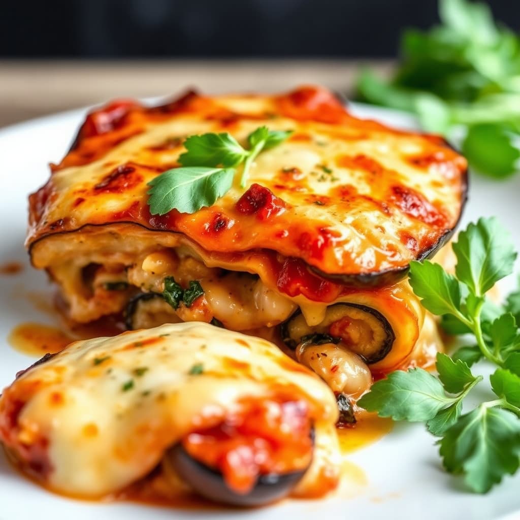 Eggplant Rolatini-grateng