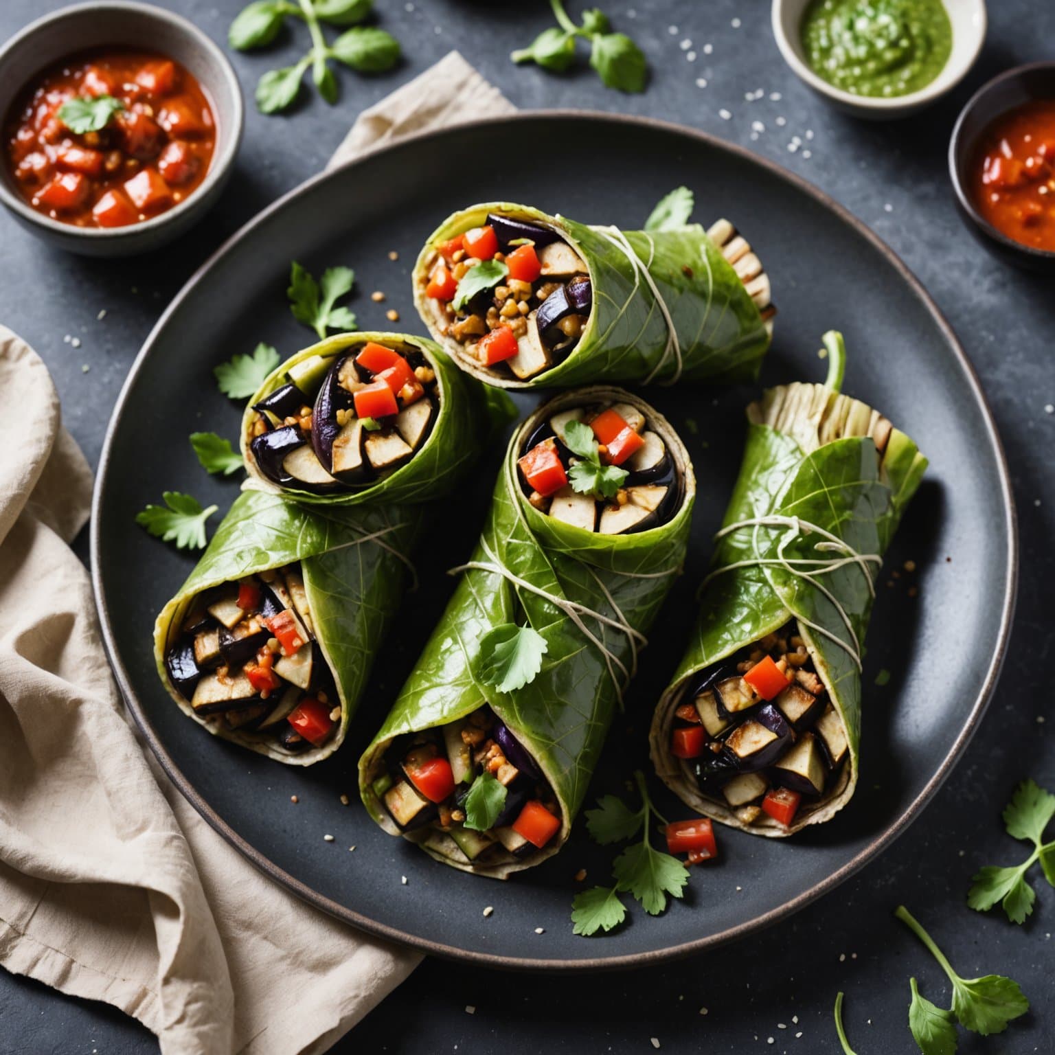 Eggplant Wraps
