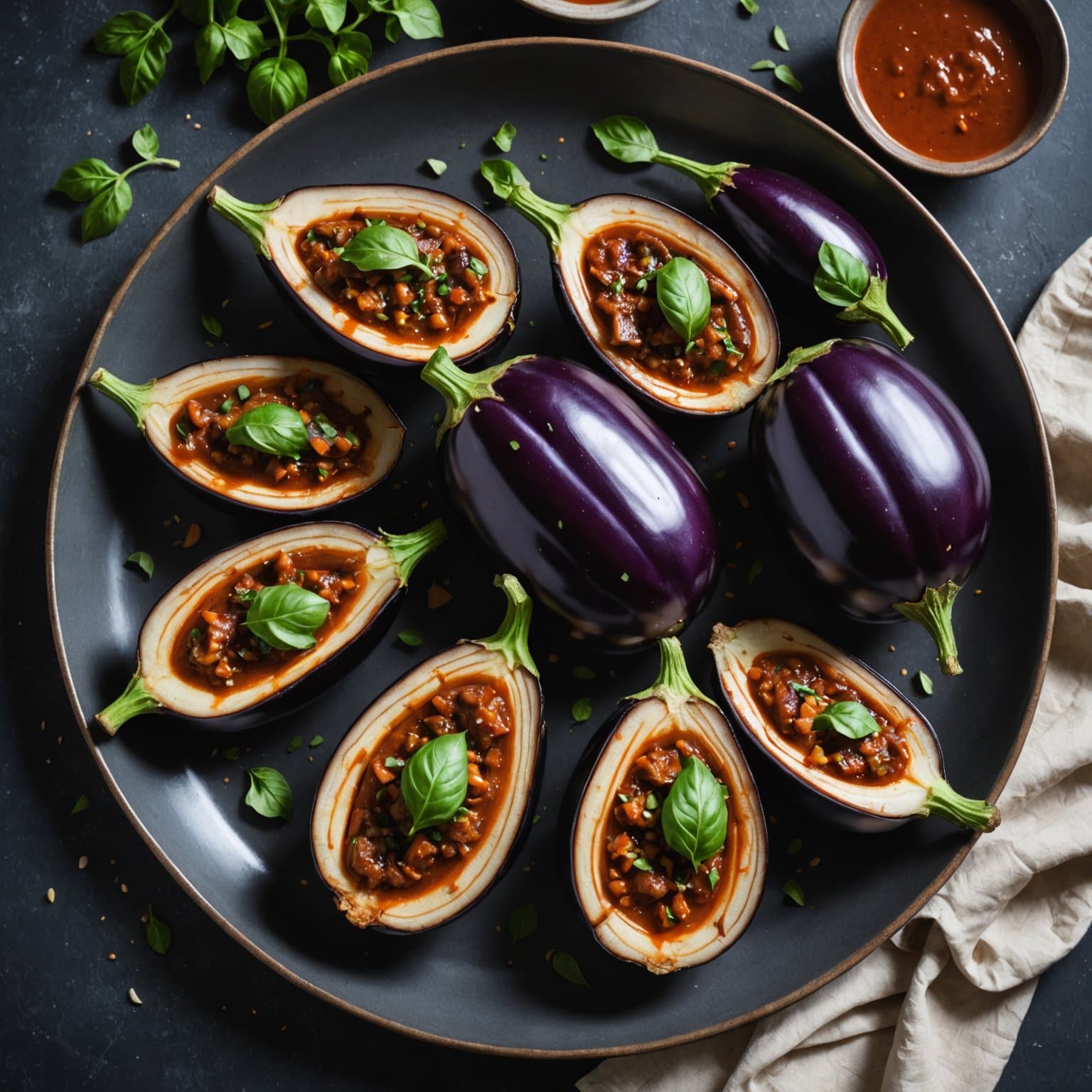 Eggplante -- Enkelt, godt og smakfullt