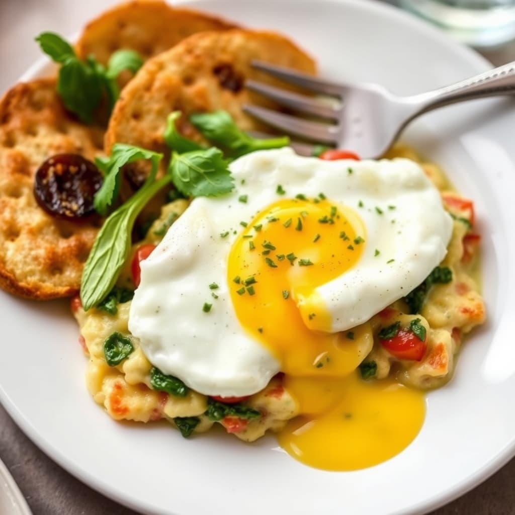 Eggs Florentine Plus