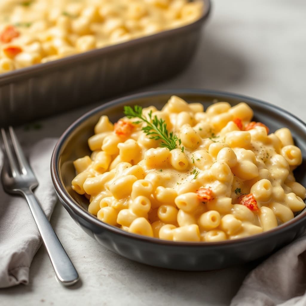 Ekstra rik og kremet makaroni og ost