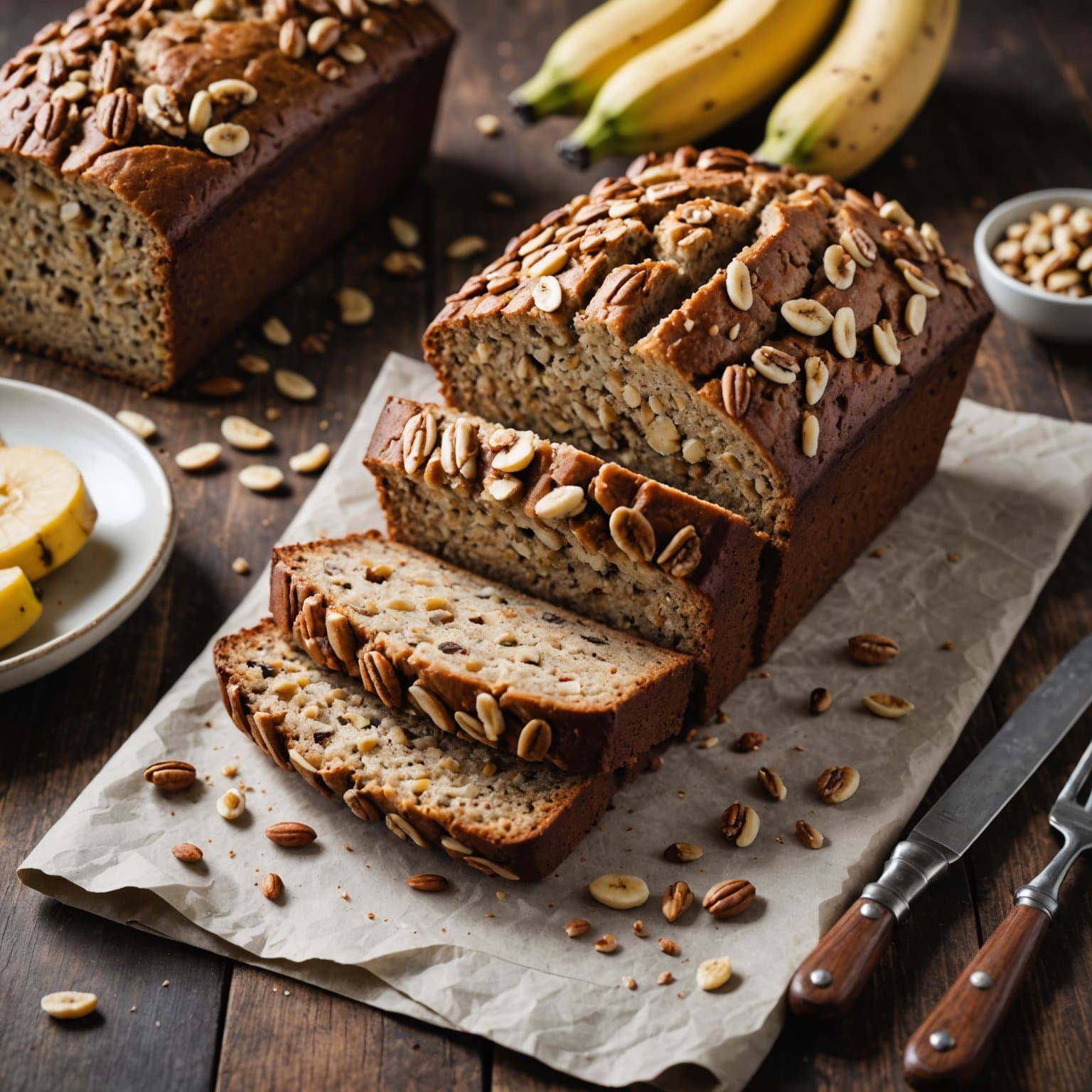 Ekstrem banan- og nøttebrød 'EBNB'