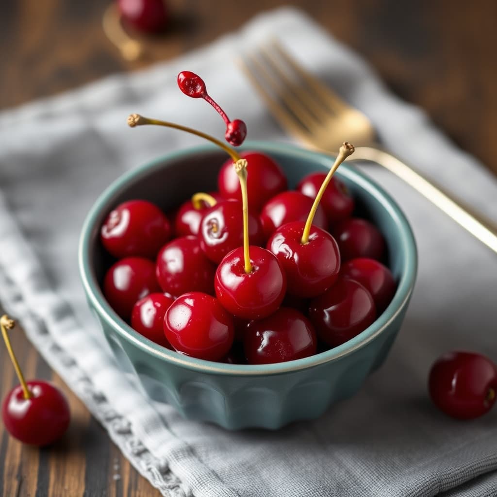 Ekte maraschino-kirsebær