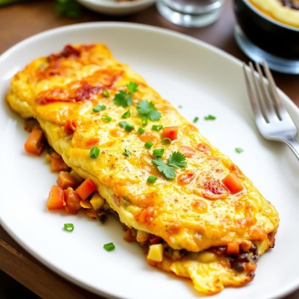 El Ginormo Southwest ovnsbakt omelett
