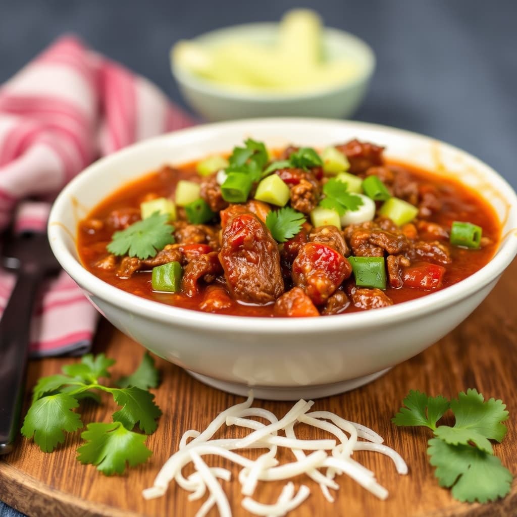 Elgkjøtt Chili con Carne