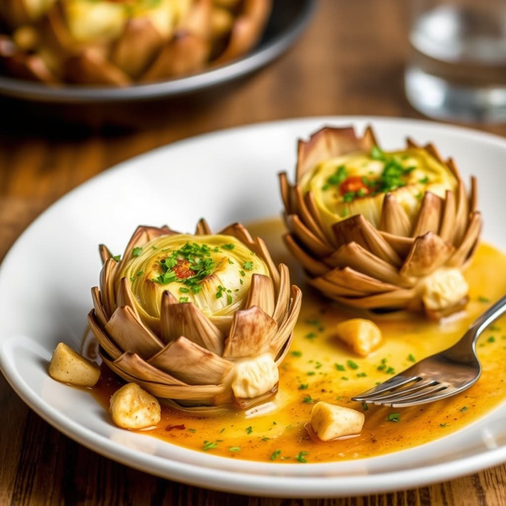 Emmanuels bakte artisjokkhjerter