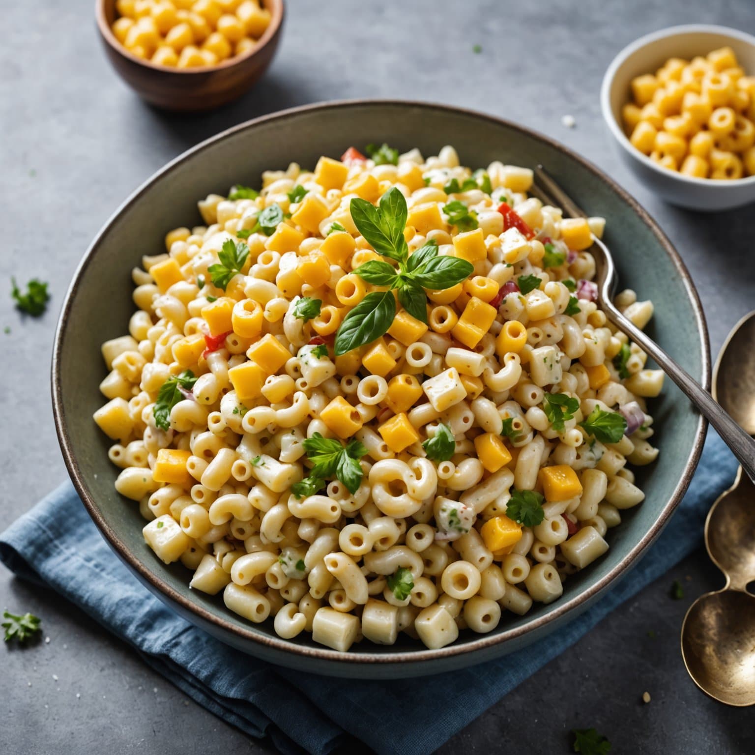 En enkel makaronisalat