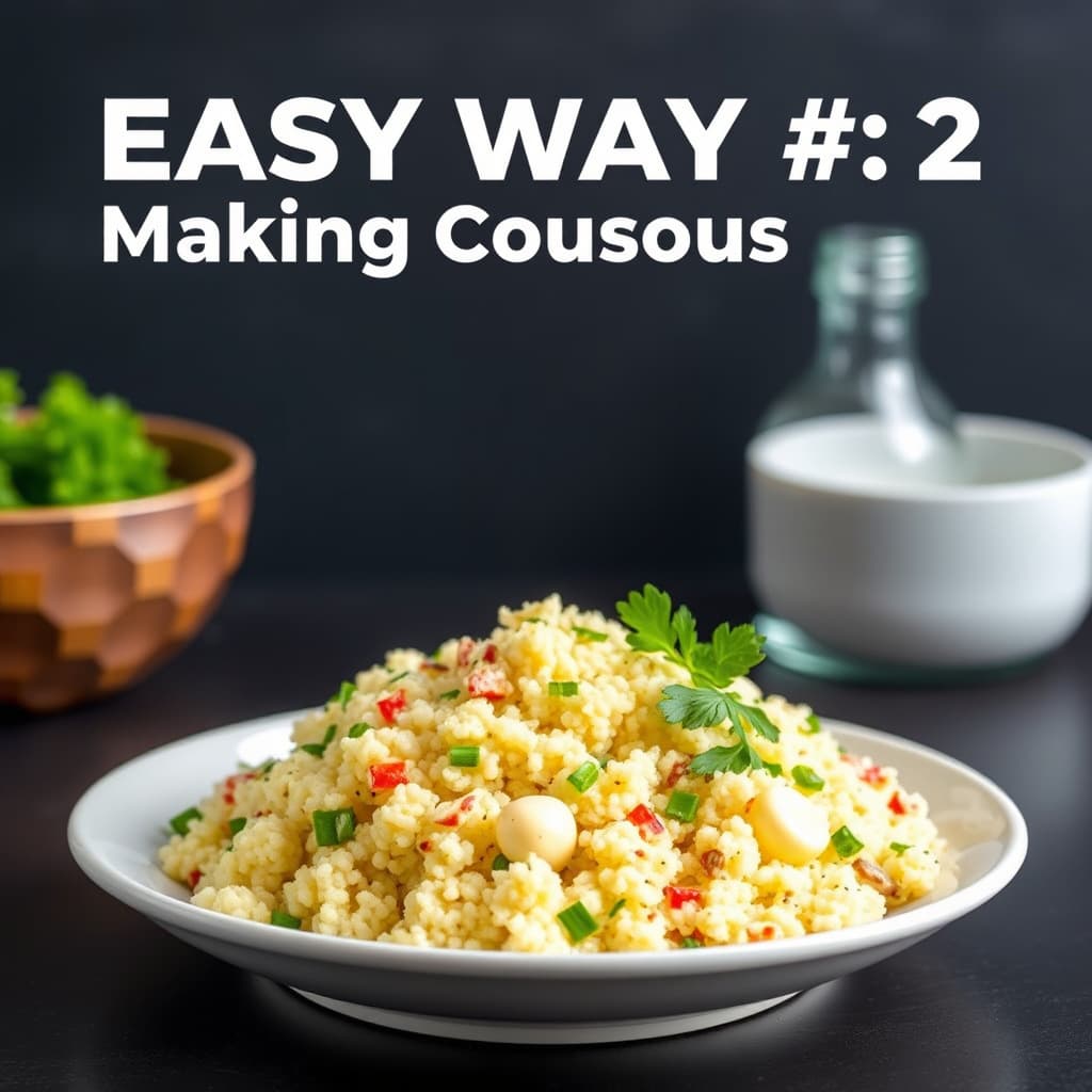 En enkel måte #2 å lage couscous på
