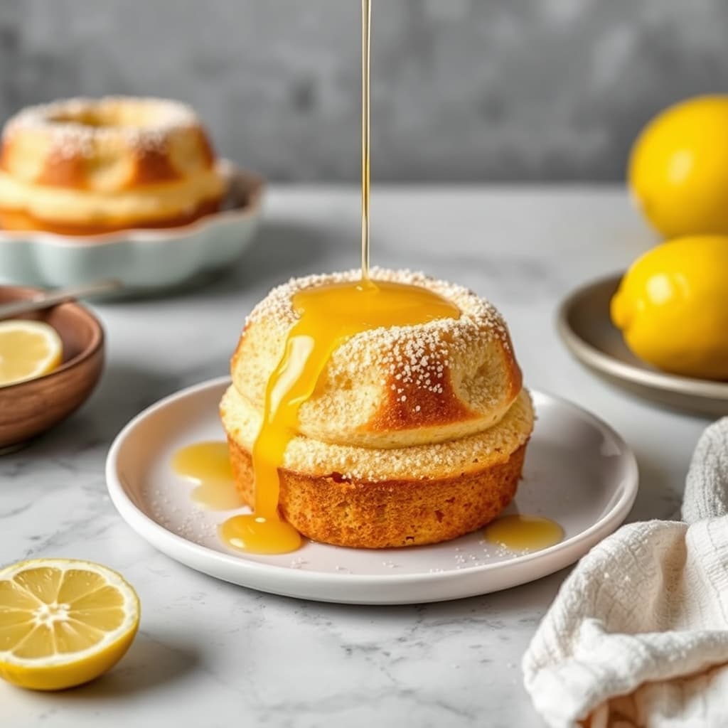 Englebrød med valmuefrø og sitronsirup