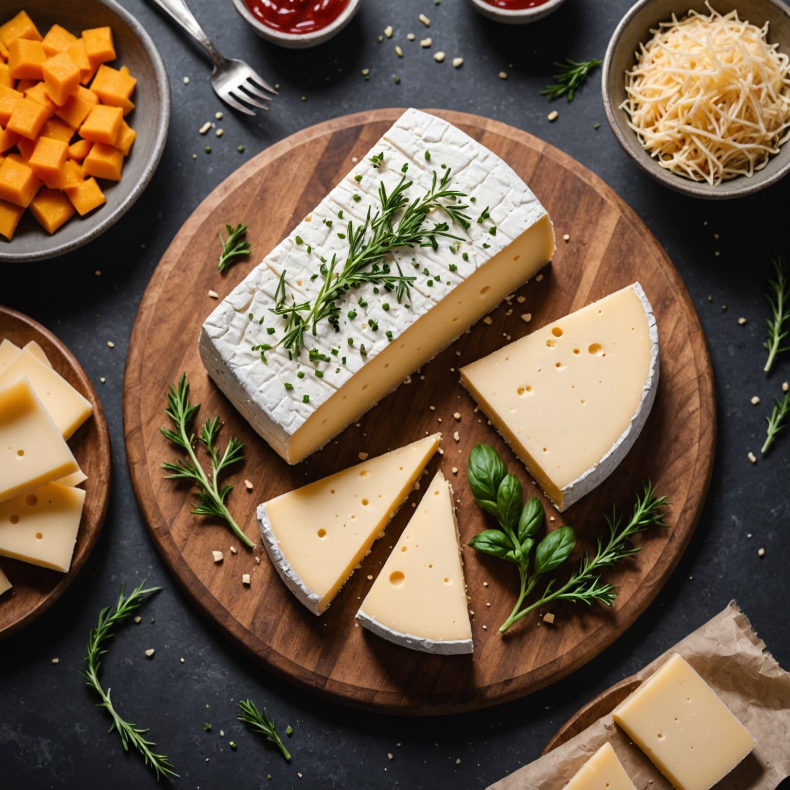 Enkel feilost (vegansk falsk ost)