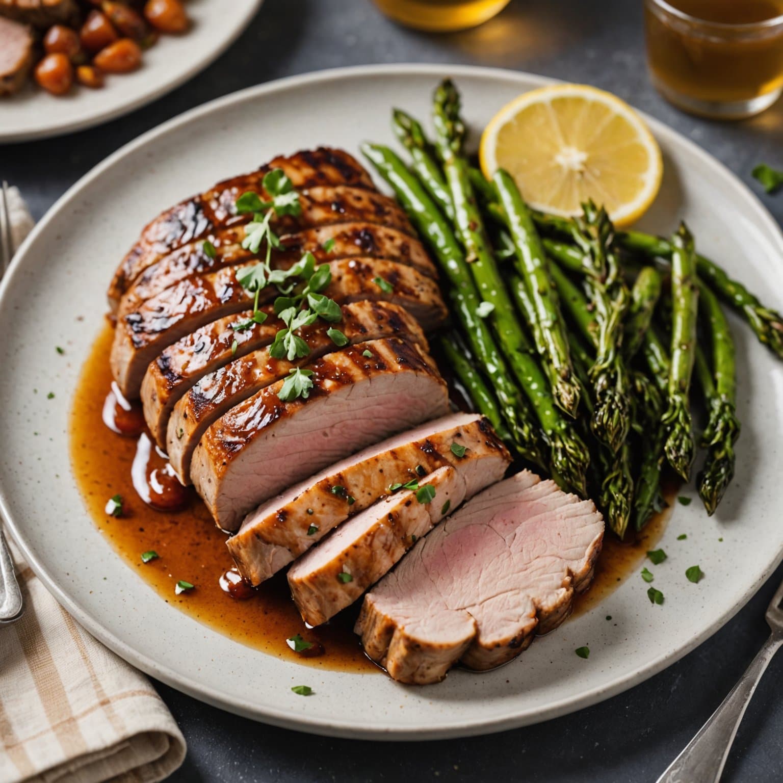 Enkel marinert svinenakke