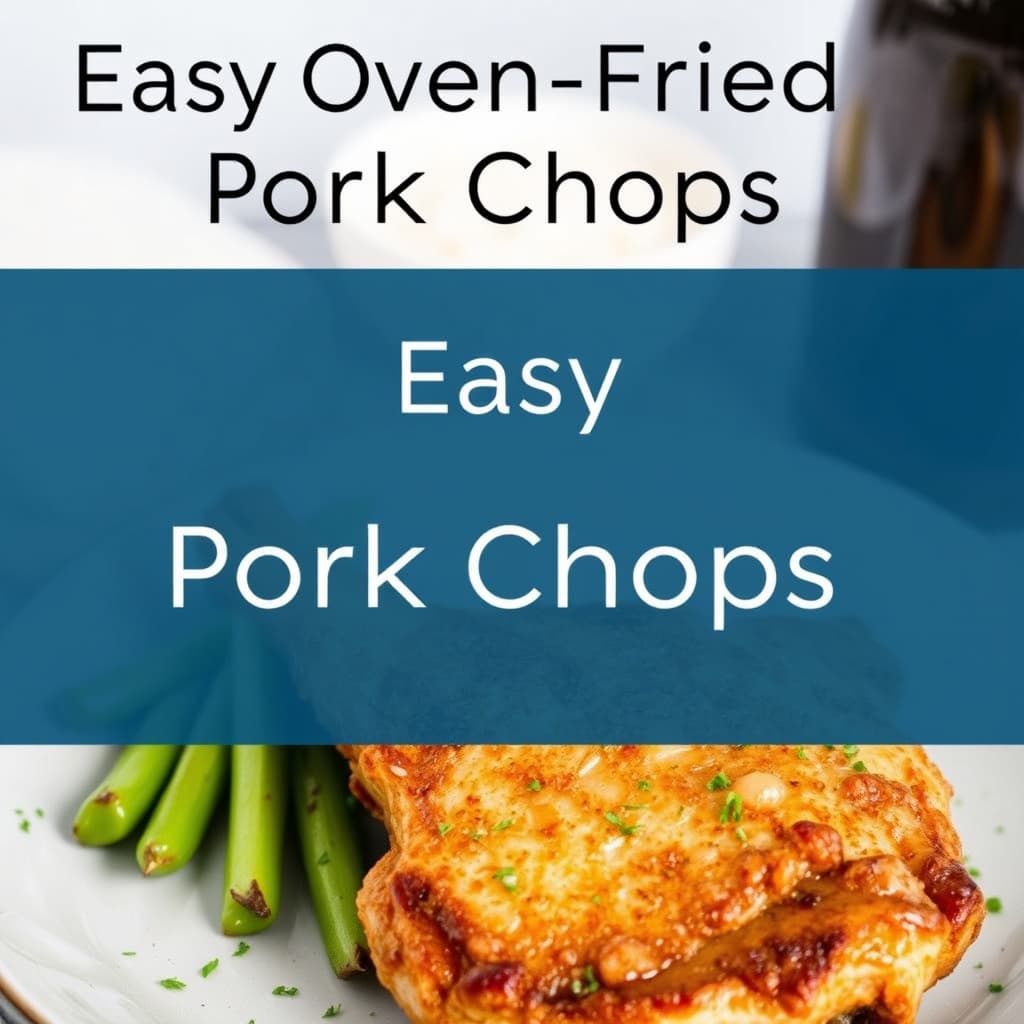 Enkel ovnsbakt svinekotelett