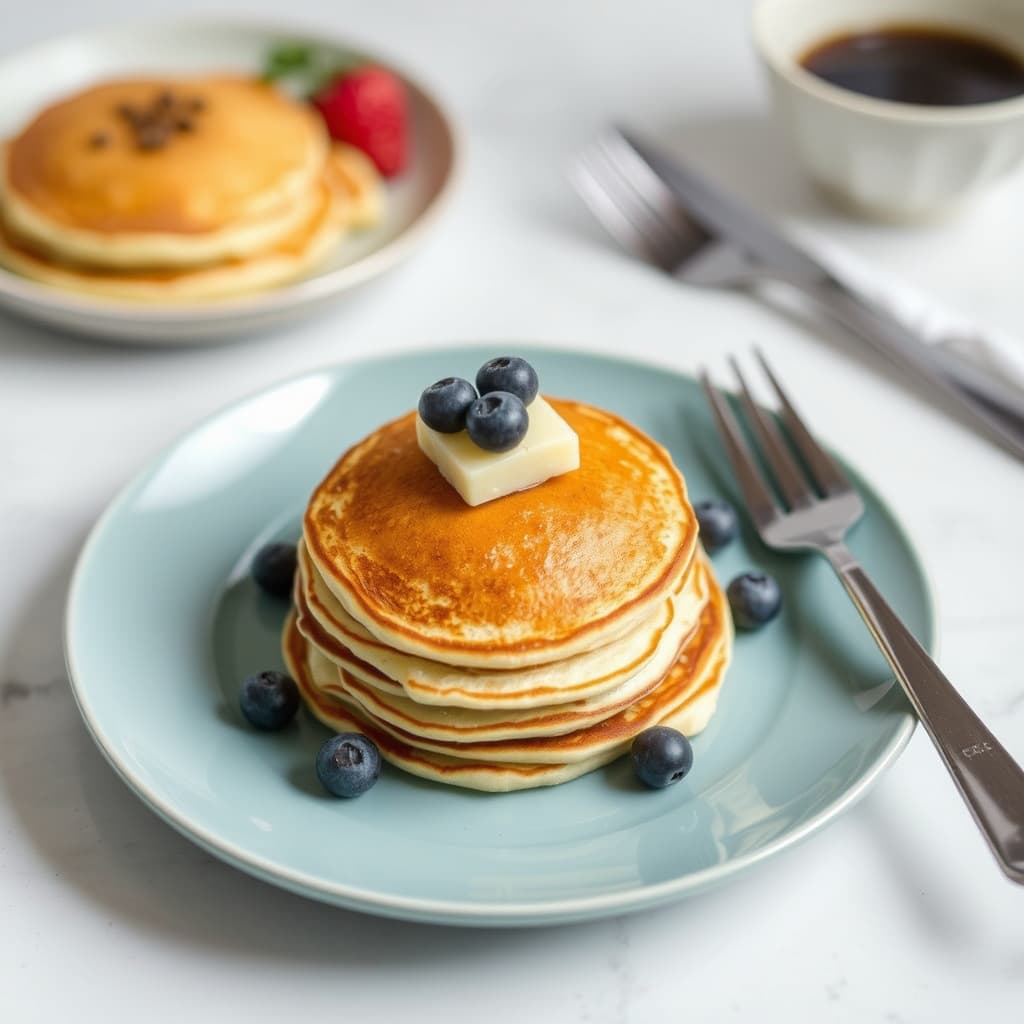 Enkle hjemmelagde pannekaker