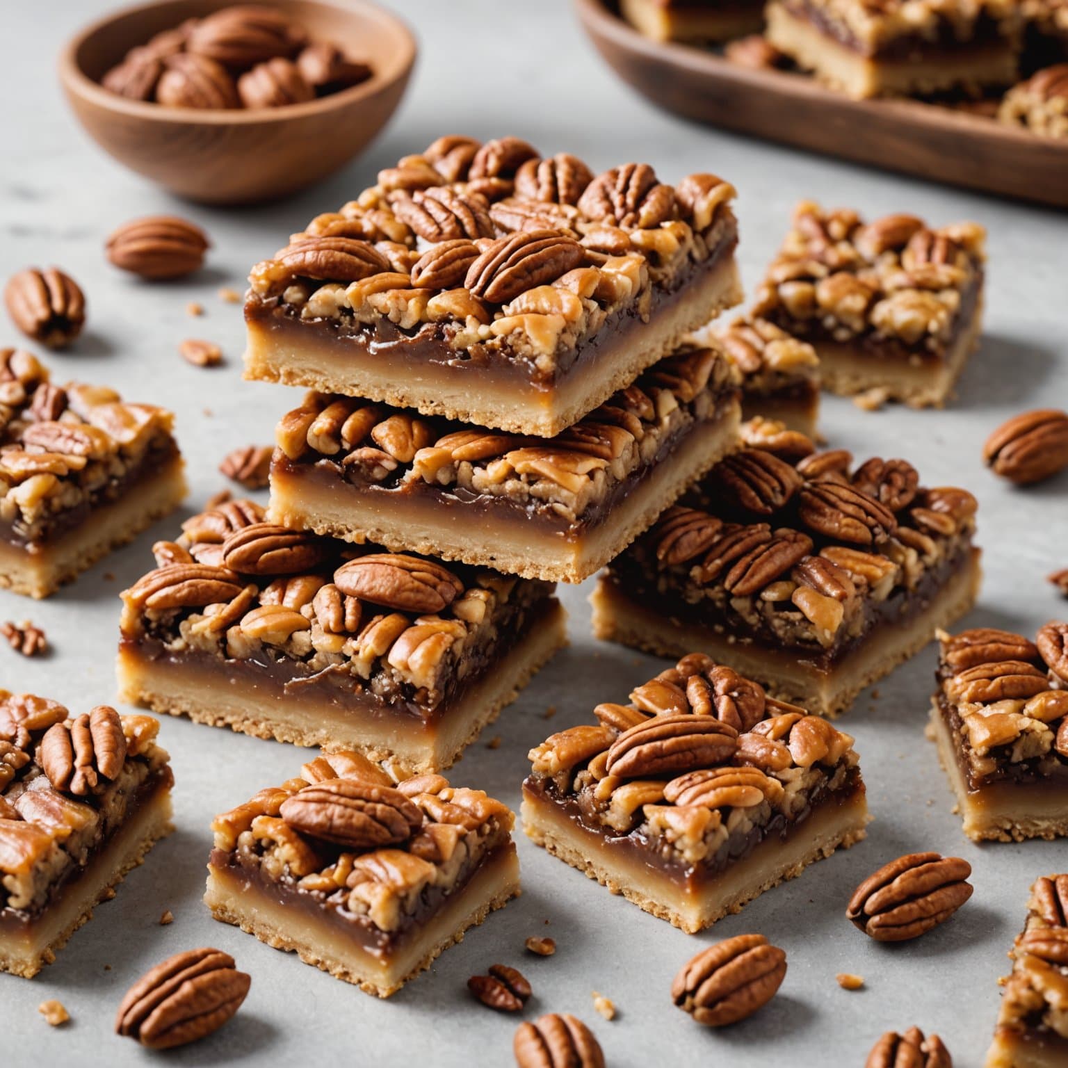 Enkle pekannøttkaker