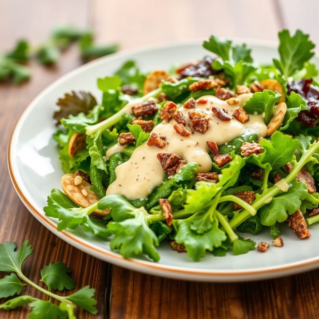 Escarolesalat med ansjossdressing