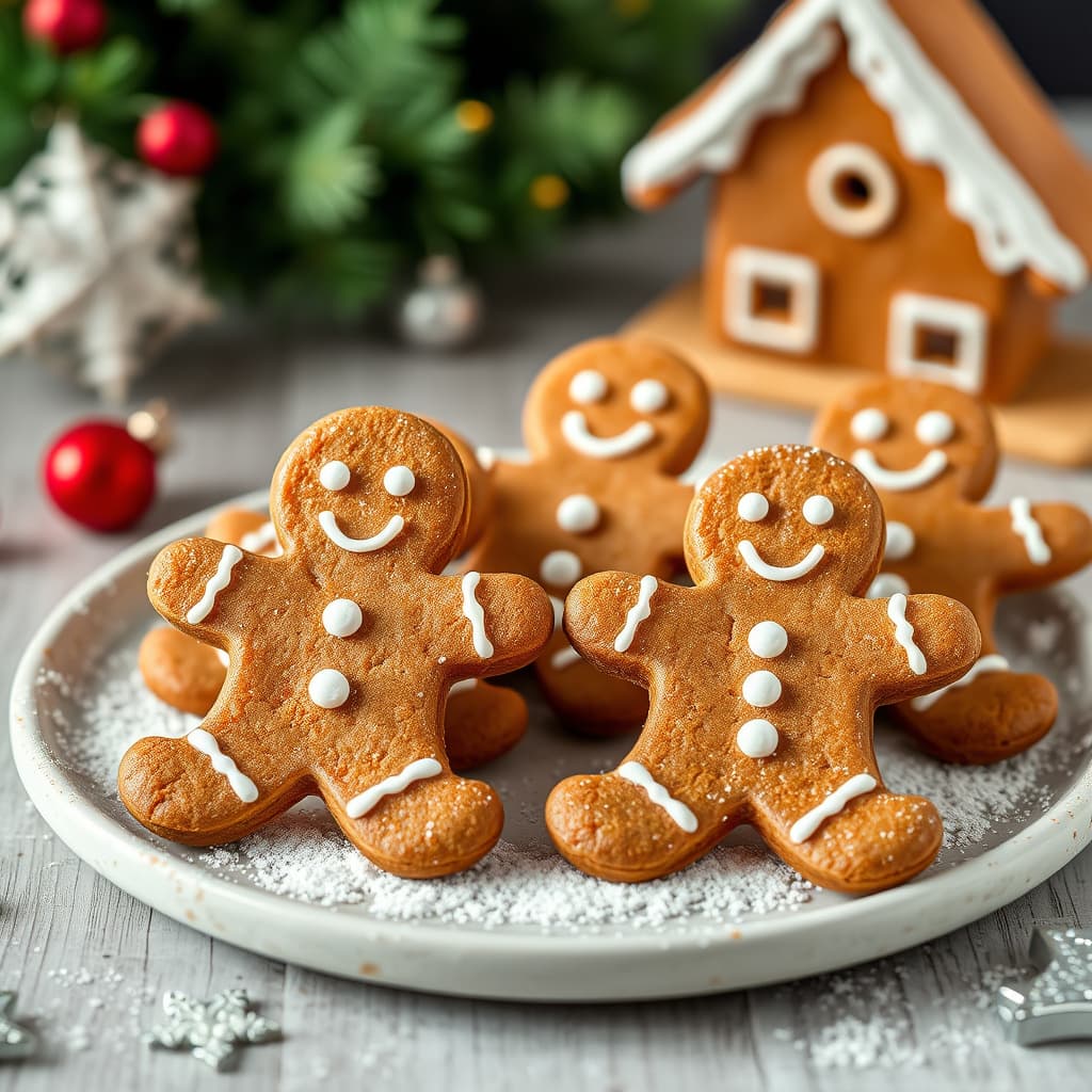 Eventyrbok med pepperkakemenn