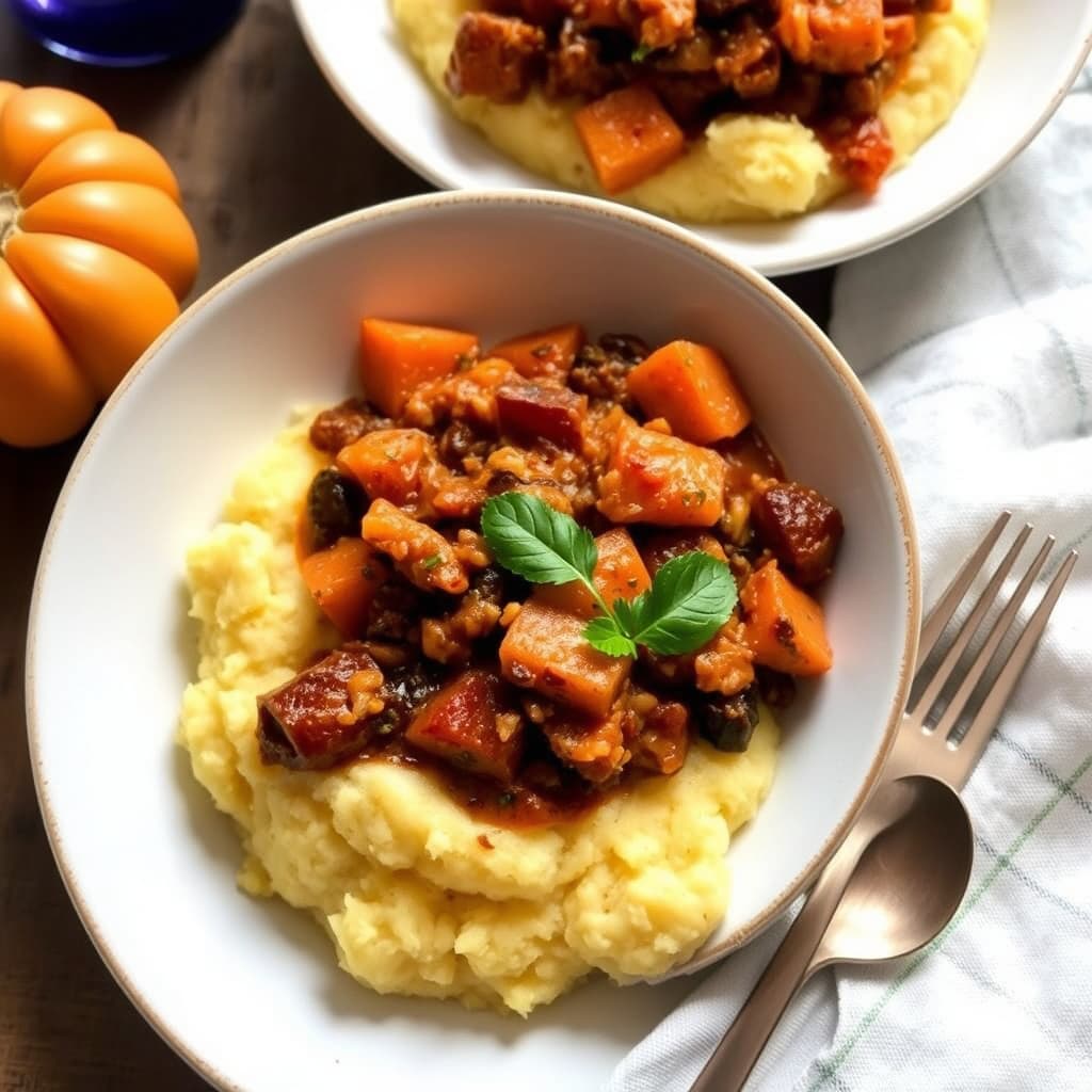 Fall Ragout med Polenta