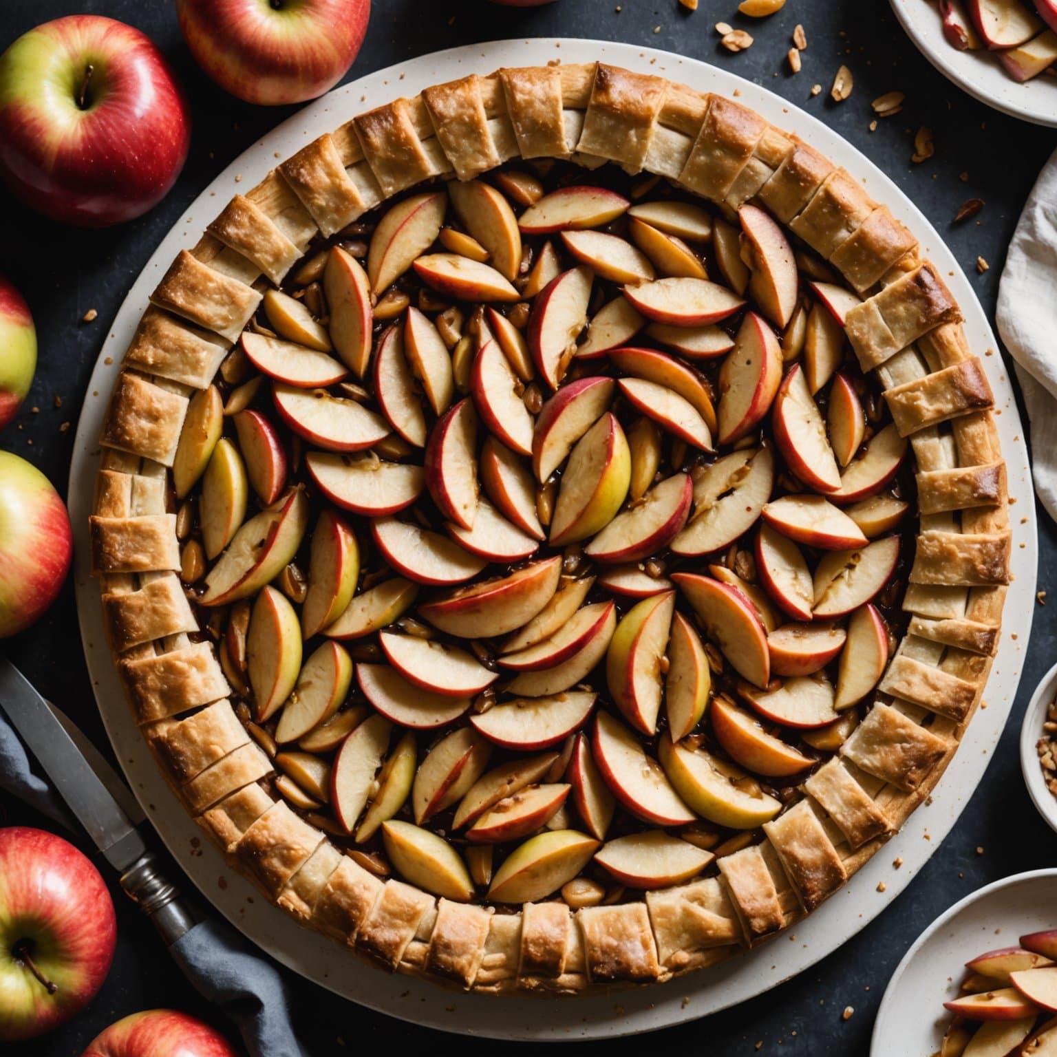 Fantastisk eplecrostata