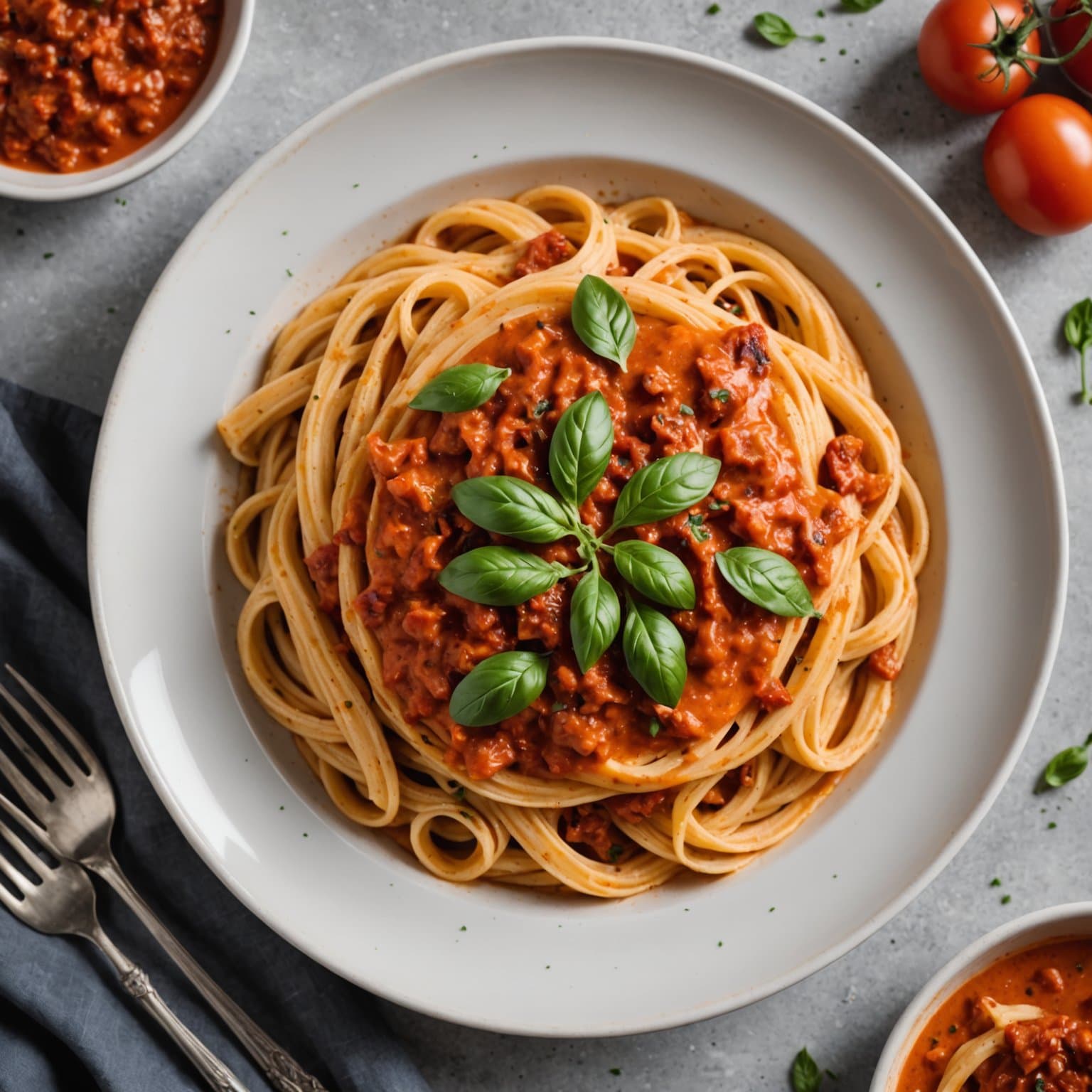 Fantastisk soltørket tomatsaus med krem