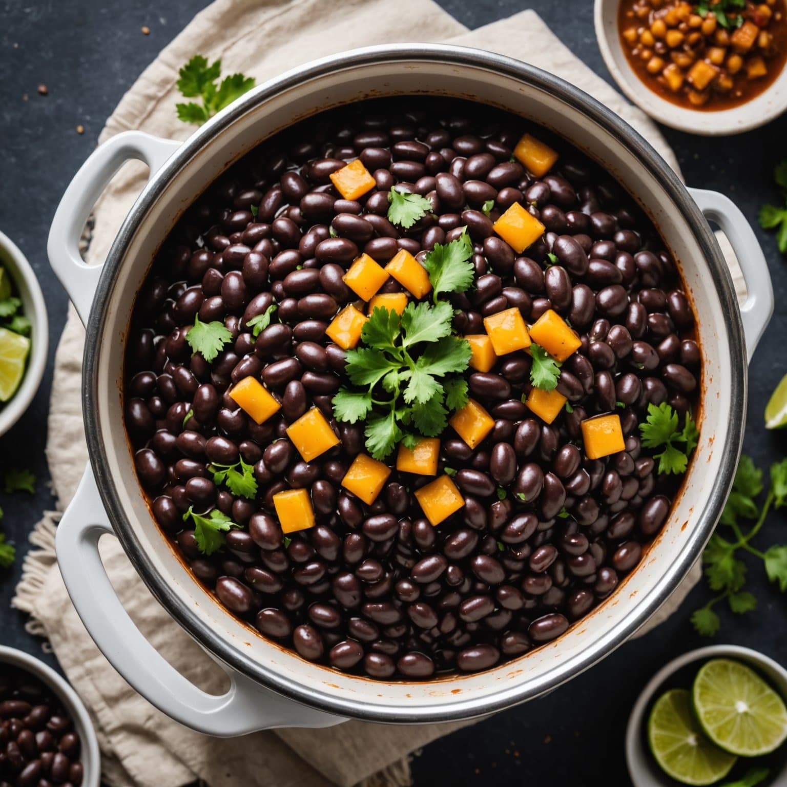 Feijao Na Pressao (Brasilianske svarte bønner i trykkokeren)