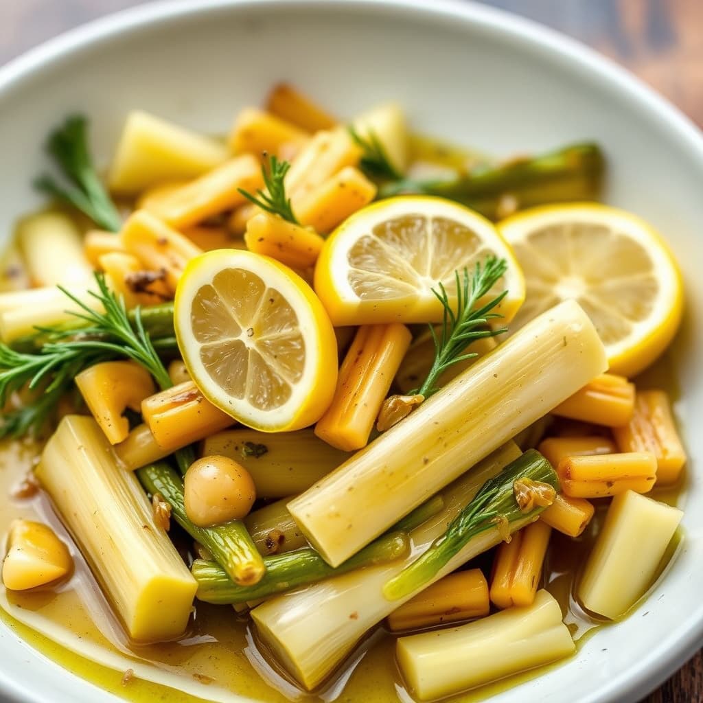 Fennikel braisert i olivenolje og sitron