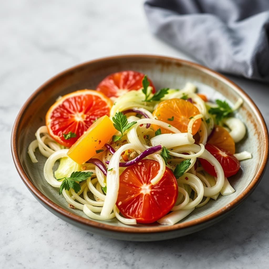 Fennikelsalat med sitrus