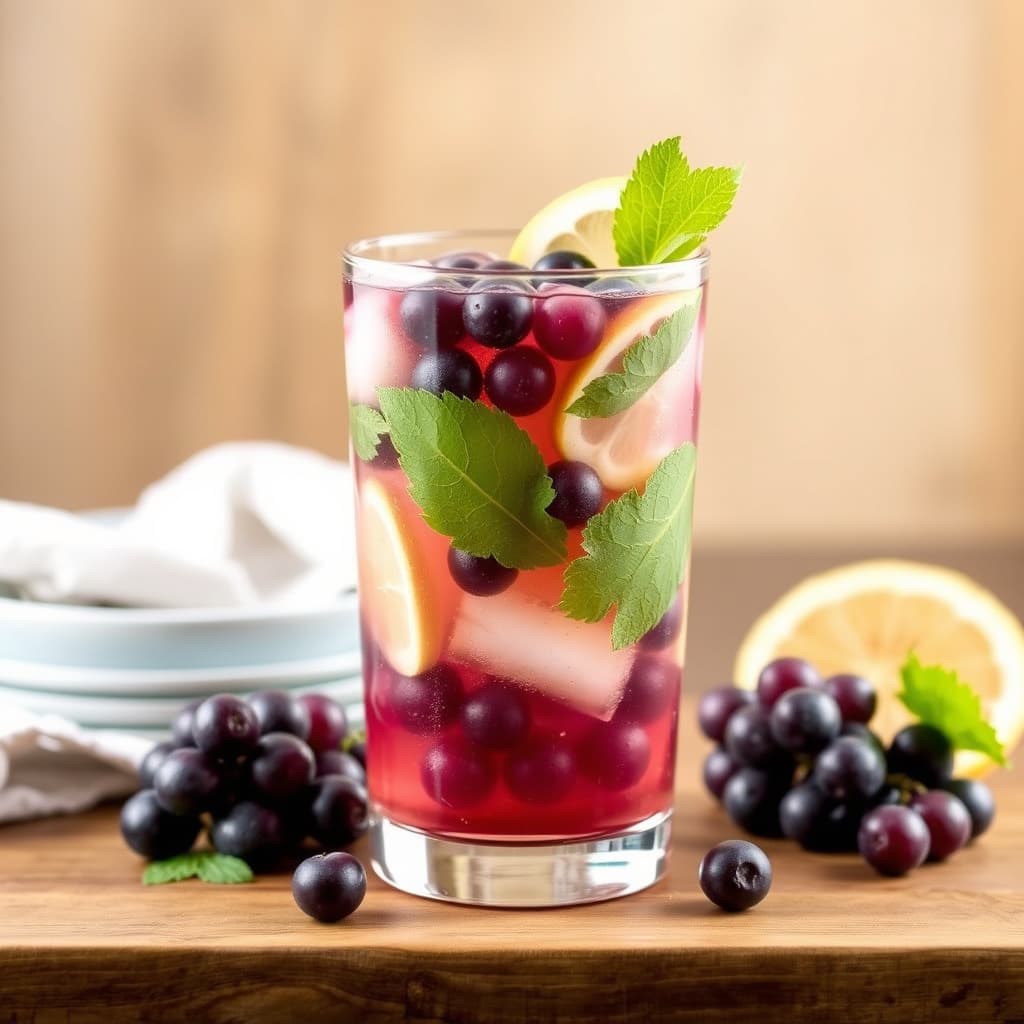 Fersk druesangria
