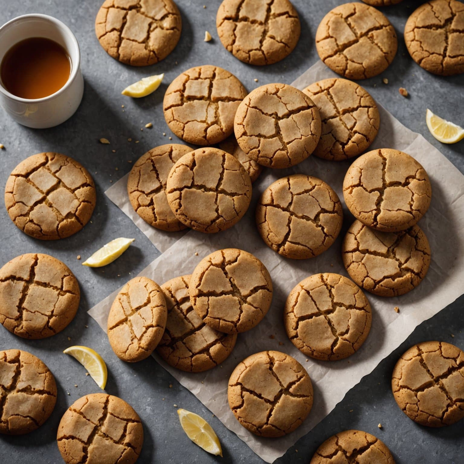 Ferske ingefærkjeks