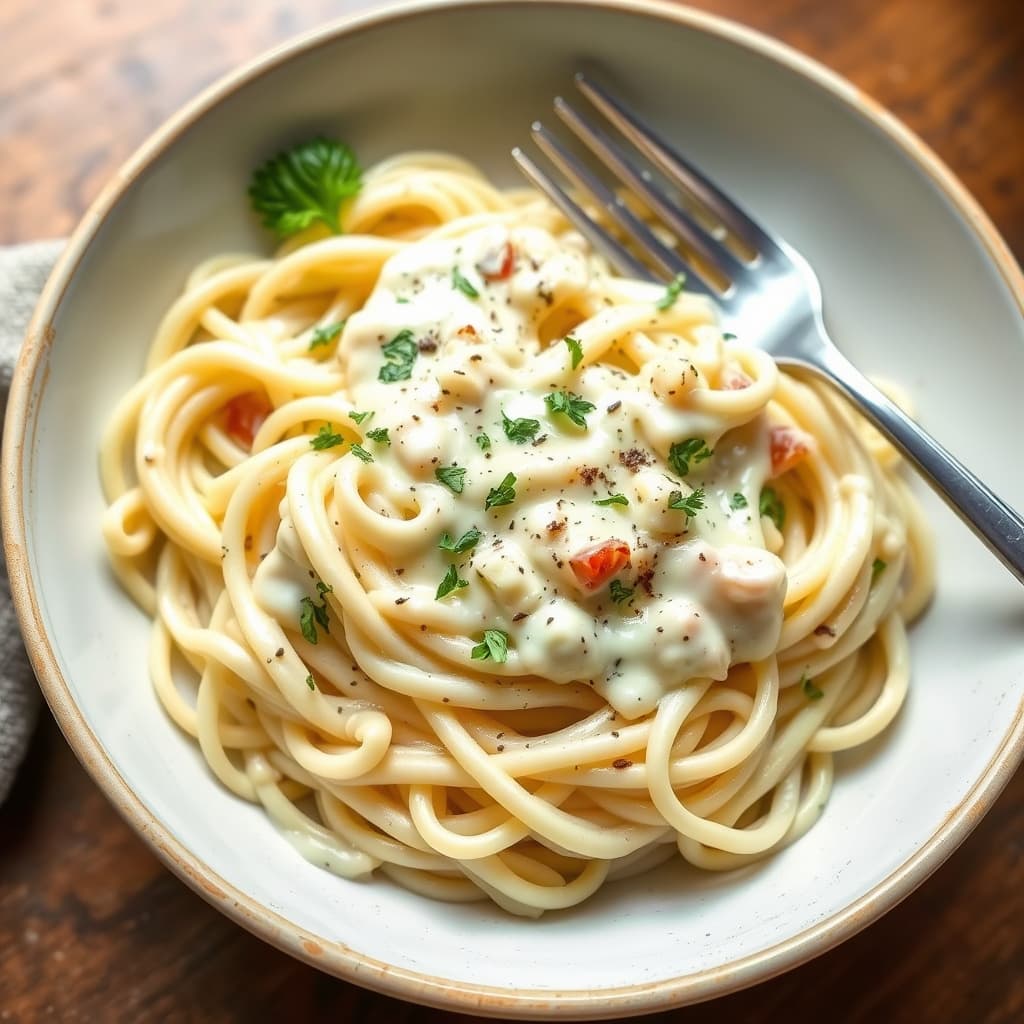 Fettuccine Alfredo (Lett versjon)