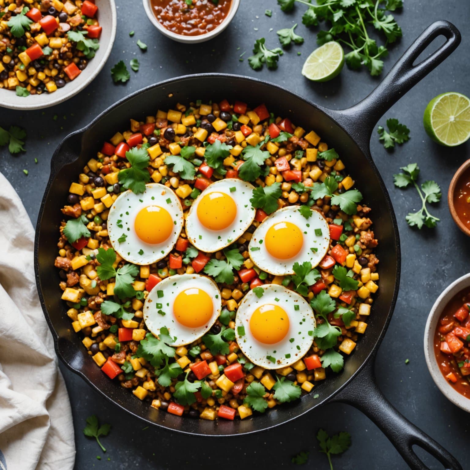 Fiesta Egg-pannekake