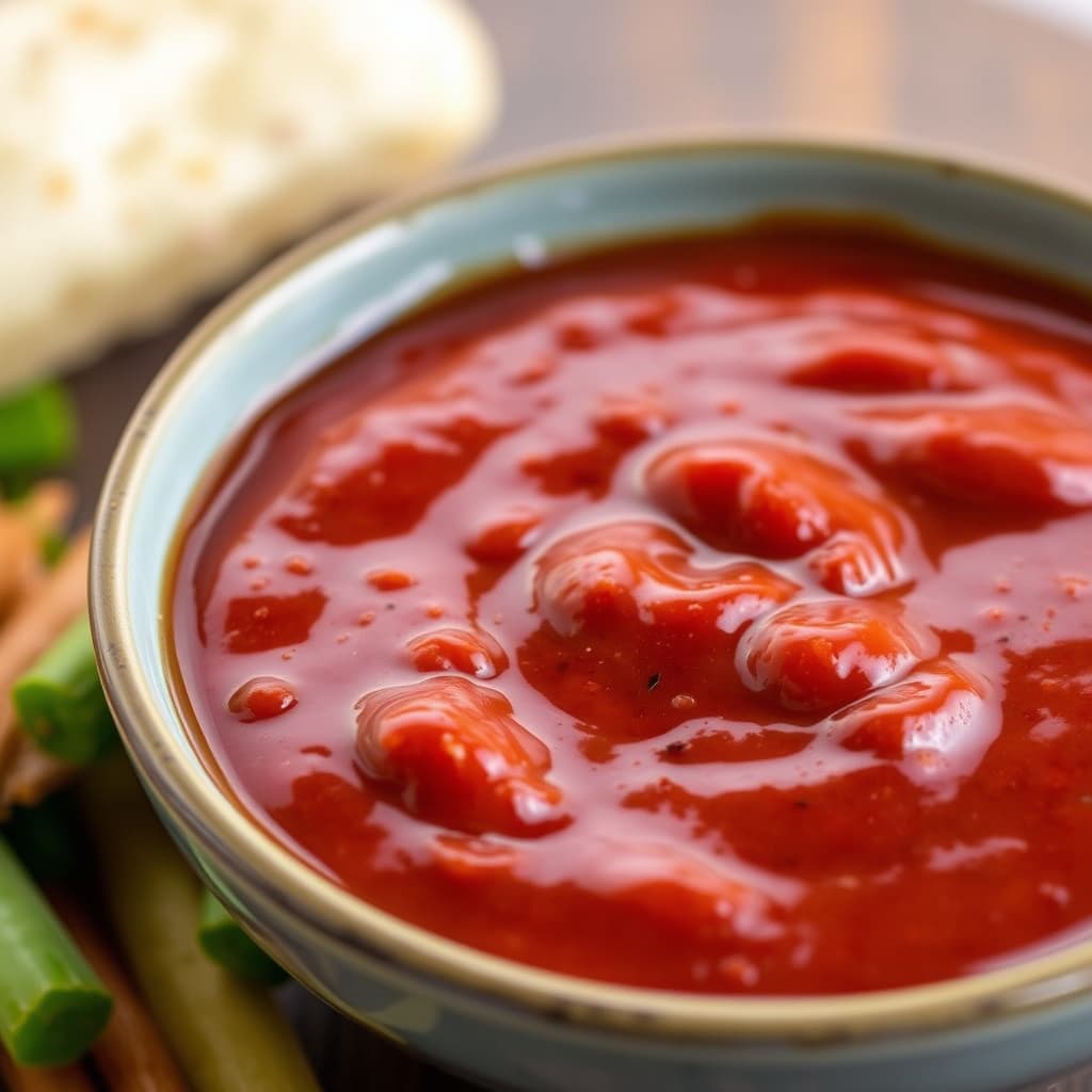 Fint krydret BBQ-saus