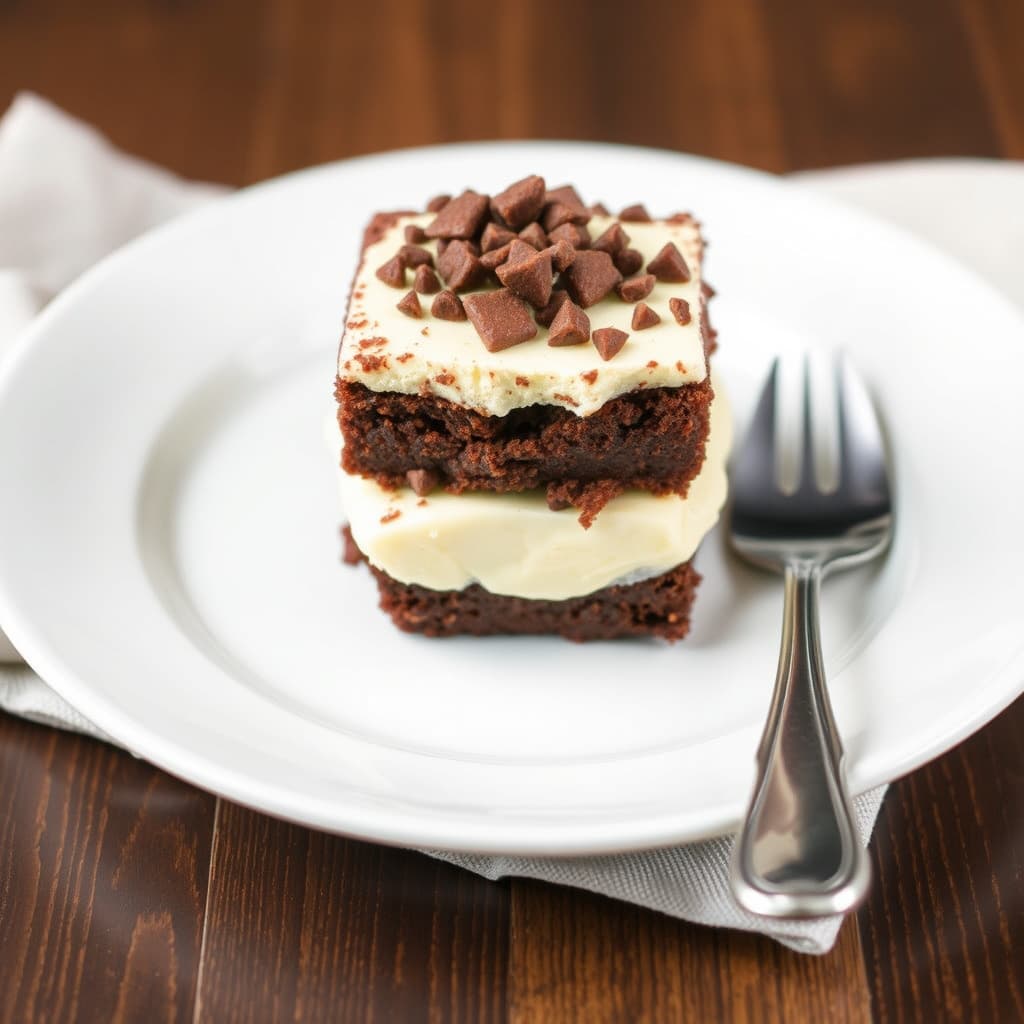 Forberedelsesbrownie-glede