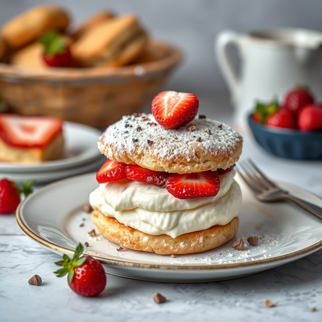 Franco-amerikansk shortcake