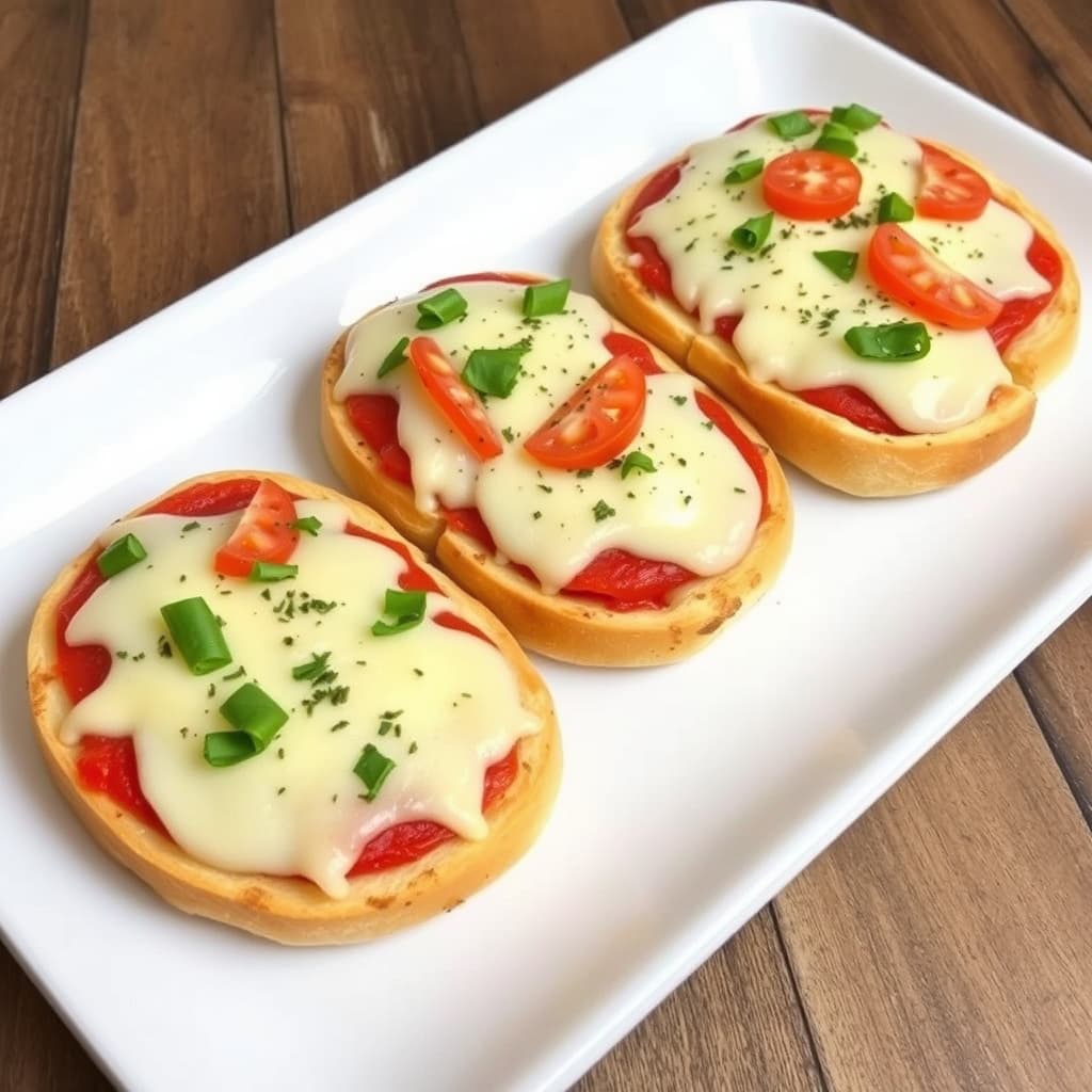 Franske brødpizzaer