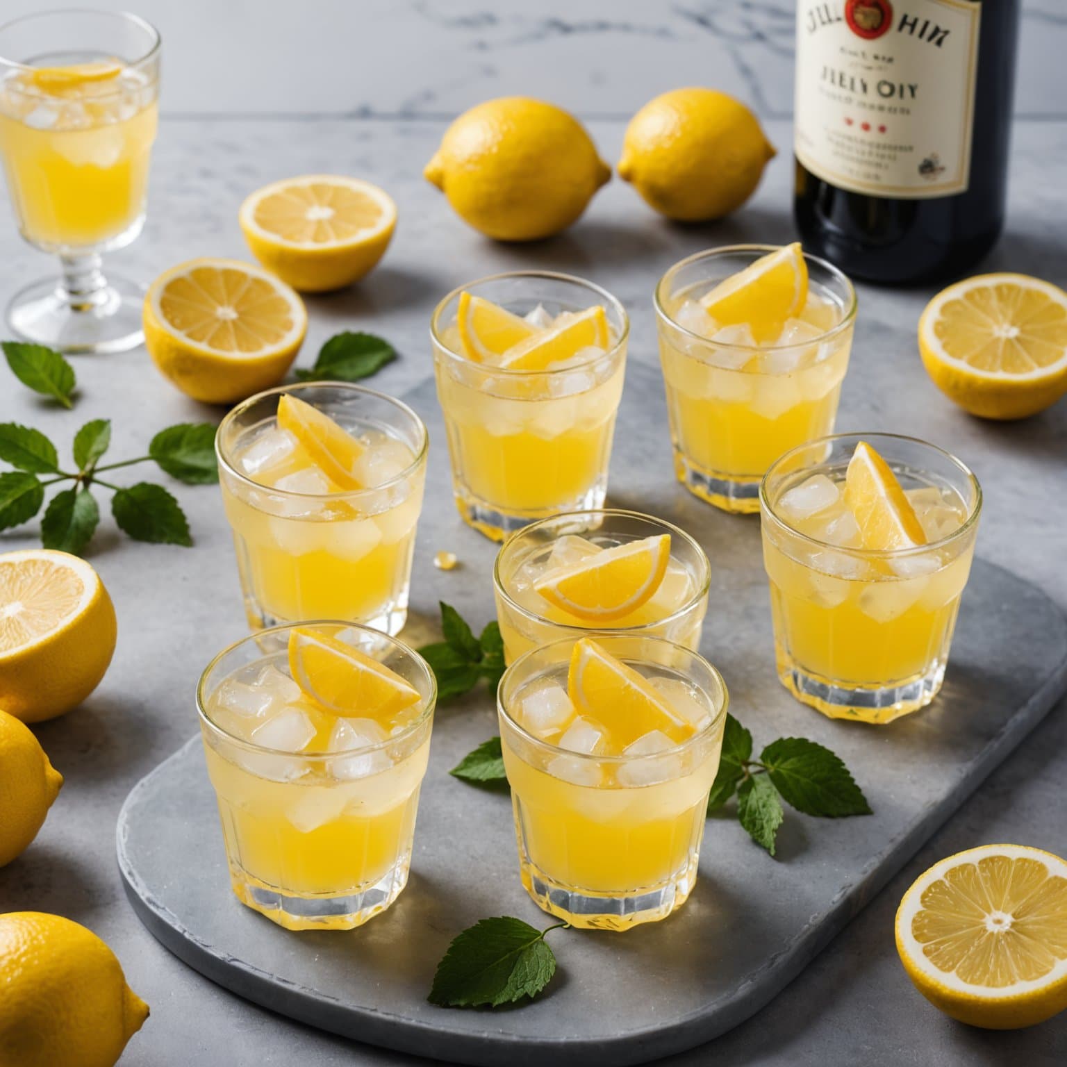 French 75 Jell-O® Shots