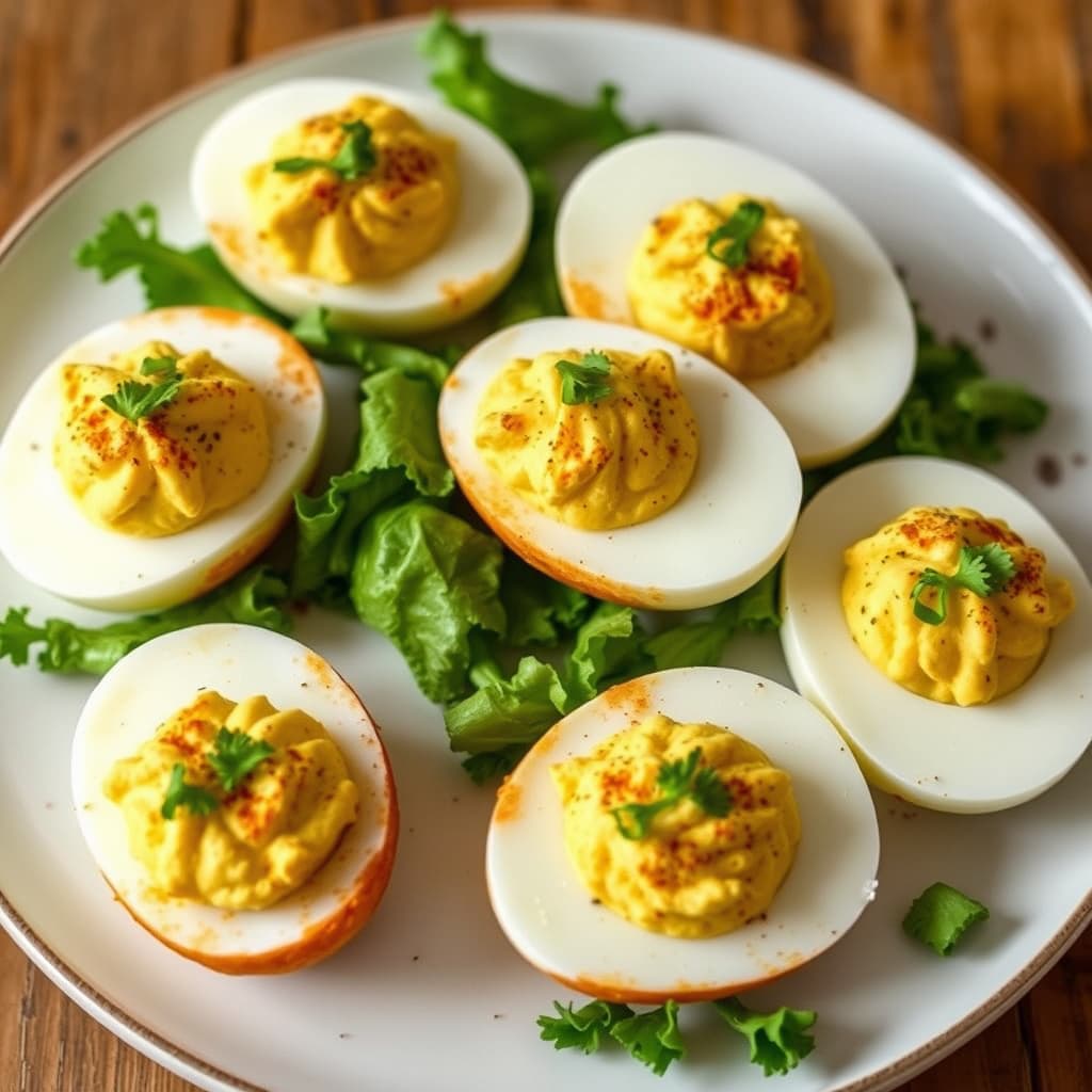 Fried Deviled Eggs