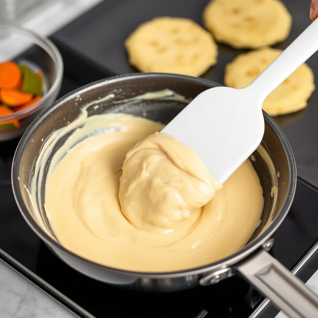 Friteringspasta til å lage fritters (Pets de)