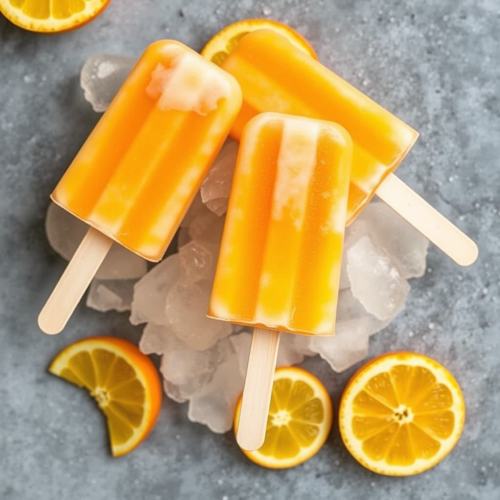 Frosne appelsinpinner